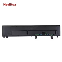Autoradio multimédia Navihua Carplay avec navigation GPS, double écran 12,3 pouces pour BMW X5 X6 F15 F16 2014-2017 système NBT