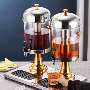 Distributeur de bière à tour de 8L grande capacité <span class=keywords><strong>avec</strong></span> tube à glace et lumière LED, pour fêtes et bars - Product Image 1