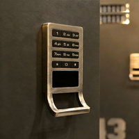 Casier à code intelligent en zinc durable, directement de l'usine, pour club de fitness, salle de sport, piscine, bureau, hôtel - Serrure de cabinet numérique électronique