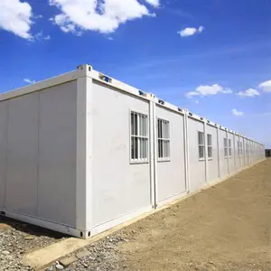 Kosten günstige vorgefertigte Haus container Fertighaus Stahlrahmen häuser Doppels töckiges Fertighaus Südafrika