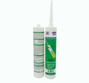 Tất cả các mục đích chống cháy rõ ràng Silicone sealant cho nhôm Composite panel, gỗ và thép