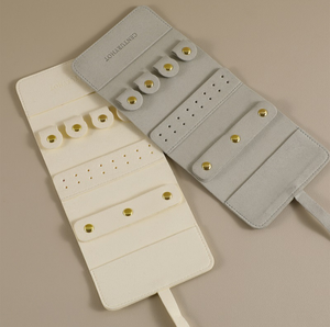 Pochette de Voyage Pliable en Velours Microfibre pour Bijoux, Organisateur Rouleau pour Femme - Product Image 2