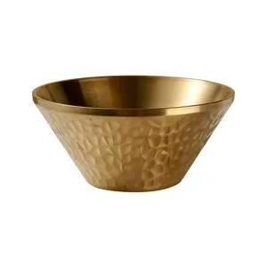 Heat Insulated Mixing Wholesale Stainless Steel Japanese Style 304 Ramen Bowl Spiral Design Non-slip Double Layer Bowls