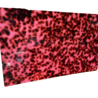 Feuille acrylique de tortue 12 "* 20" feuille acrylique coupée de taille personnalisée