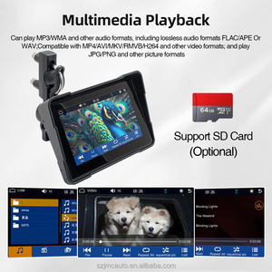 JMC pemutar mobil sepeda motor 5.28 inci Android, Monitor otomatis perekaman Video pemutar musik BT ganda tahan air - Product Image 5