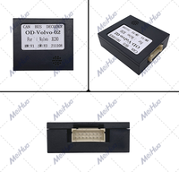 Meihua-Autoradio Android avec faisceau de câbles, cadre facial en plastique pour Volvo XC90 2003-2014