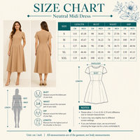 Robe Midi en Coton Doux à Col Carré Sans Manches Coupe Évasée pour Femme, Couleur Camel, Décontractée, Personnalisable avec Logo OEM, Vente en Gros
