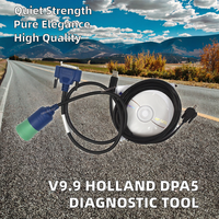 V9.9 Le plus récent est pour Holland Electronic Service Tools DPA5 9.9 Adaptateur de protocole 380002884 Diagnostic de lecteur de code de 2 ans