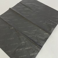 Papier d'emballage imprimé avec logo personnalisé, papier de soie personnalisé pour emballages cadeaux, idéal pour les marchandises de détail, emballage cadeau