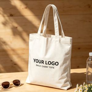 Business Event Cotton Tote Gift Reusable <b>Shopper</b> <b>Bags</b> Custom Logo Printed Sublimation <b>Canvas</b> Promotional <b>Bag</b> - Product Image 1