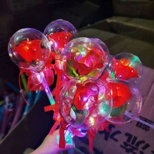 Bola de Rosa Luminosa, Juguete Infantil con Luz, Varita de Hada, Éxito de Ventas Transfronterizo, Regalo de San Valentín, Bola de Rosa Redonda - Product Image 5