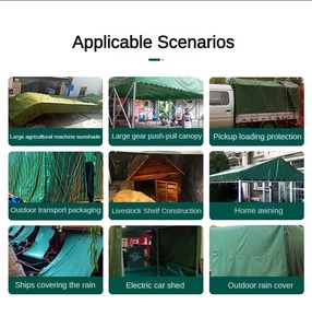 Vải bạt silicon tùy chỉnh chất lượng cao, vải bạt cotton chống thấm nước - Product Image 4