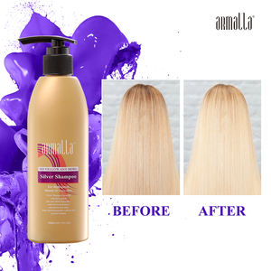 Shampooing pour cheveux blonds anti-laiton sans jaune, argenté et violet de marque privée OEM pour cheveux blonds - Product Image 4