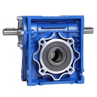 RV worm gear motor gearbox NMRV63 80B5 71B14 90B5 90B14 gigi worm kecil kecepatan reducer gearbox 1:60k 1:30k