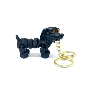 Nouveau design 2026 – Porte-clés chien teckel dinosaure imprimé en 3D en PLA, jouet animal, cadeau, ornement décoratif, maternité - Product Image 6