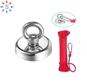 Aimant de pêche de 20mm avec anneau en métal d60 mm, outil de récupération pour chasse au trésor - Product Image 5