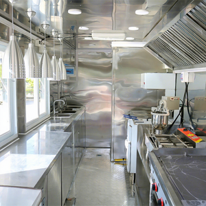 Chariot de Restauration Mobile en Acier Inoxydable de Haute Qualité pour BBQ, Camper, Voyage, Camping, Hot-dogs, Burgers, Café, Bonbons - Anti-rouille - Product Image 1