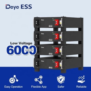 100Ah Deye新到货SE-G5.1锂离子电池，用于太阳能储能系统51.2V 100Ah 200Ah Deye 5.12kwh磷酸铁锂 - Product Image 1