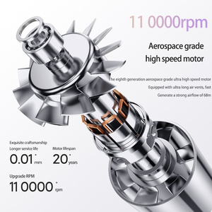 ไดร์เป่าผมสำหรับใช้ในครัวเรือนความเร็วสูง1600วัตต์ไดร์เป่าผมประจุลบขนาดเล็กไดร์เป่าผมเป่าผม110000รอบต่อนาทีพร้อมหัวฉีดกระจายลม - Product Image 4