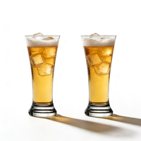 Verre à bière artisanal moderne et minimaliste – Réutilisable et durable pour bars et fêtes en plein air