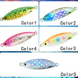 MISTER JIGGING vente en gros 20g 30g 45g leurre de coulée en métal gabarit leurres de pêche en eau salée gabarit à pas <span class=keywords><strong>lent</strong></span> - Product Image 4