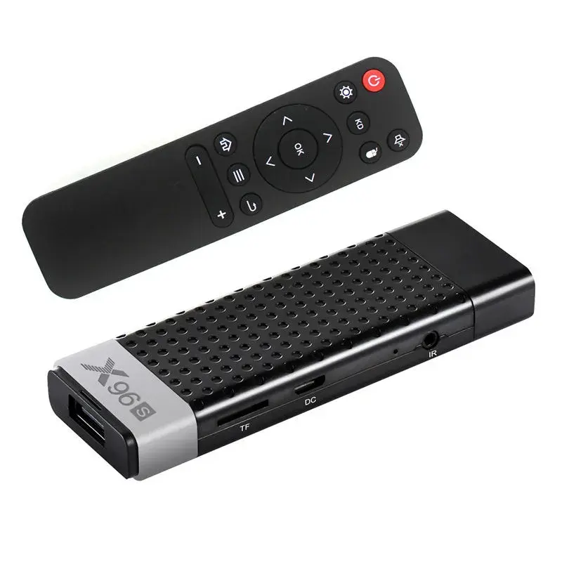 Hot bán New TV Box Android Mini Stick với HD hiển thị 4GB + 32GB x96s Wifi Amlogic s905y2 thông minh TV