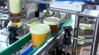 Machine de remplissage automatique Machine de remplissage scellage de gobelets en plastique pour crème glacée yaourt Machine de remplissage scellant Machine d'emballage