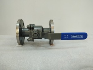 Vanne à boisseau sphérique manuelle SAPCO de haute qualité en acier inoxydable (SS 316) de 3/4 pouce, résistante à la corrosion, conception à passage complet 2 ou 3 voies, extrémité à bride - Product Image 4