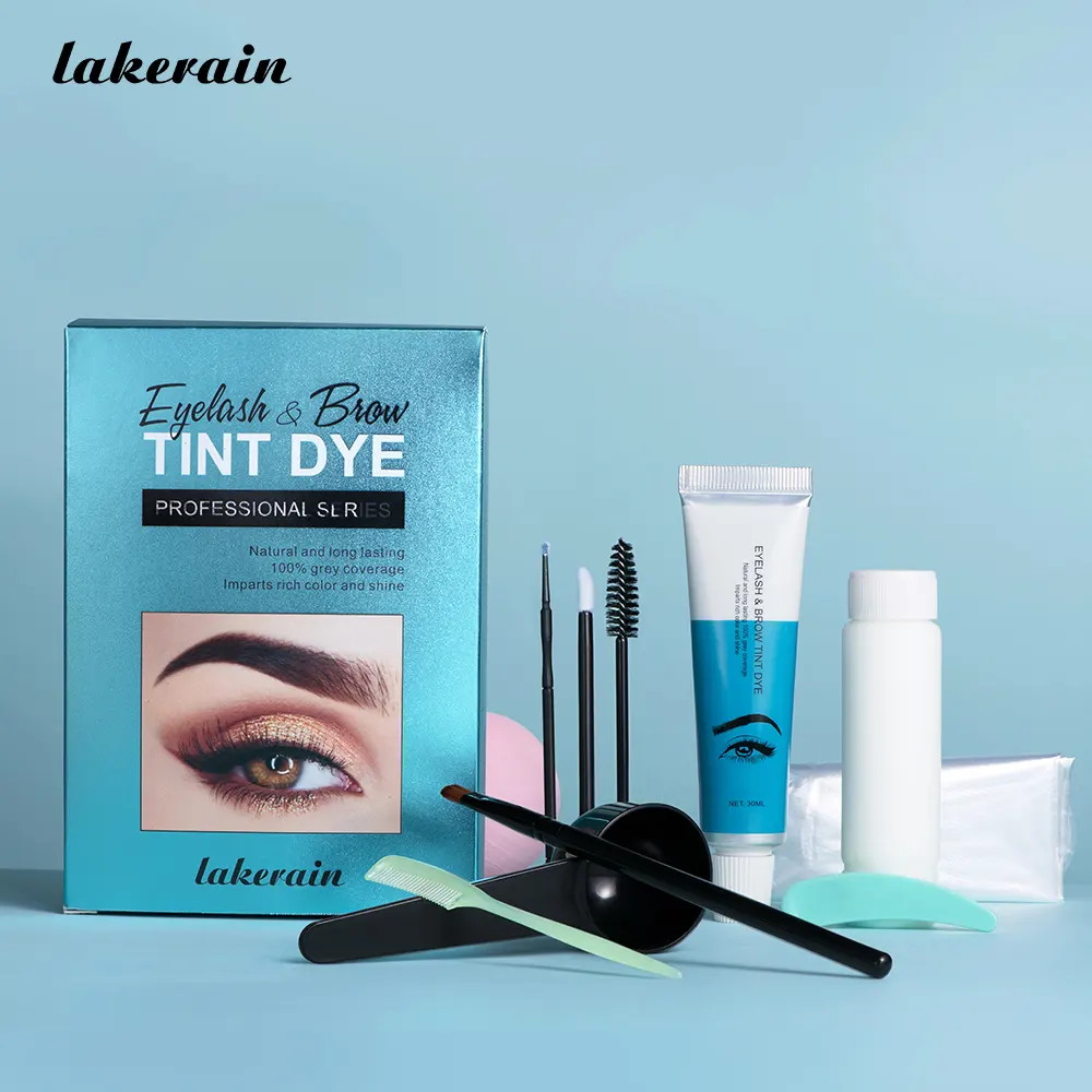 Lakerain Effectly 60 days Longlasting Eyebrow Dyeing Kit Eyelash Brow TINT DYE