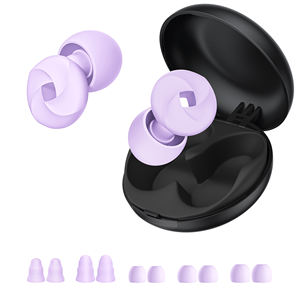 منتجات حاصلة على براءة اختراع مقاس <span class=keywords><strong>5</strong></span> بوصات للأذن لحماية الضوضاء من رغوة الذاكرة سدادات أذن للنوم عازلة للصوت - Product Image 5