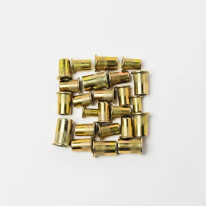 Đai ốc tán bịt | Insert ren thép cacbon | Mạ kẽm | Đầu phẳng, đầu chìm & đầu lục giác | M3–M10 - Product Image 2