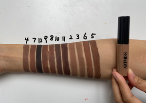 สีสักคิ้ว12สีกันน้ำติดทนนาน,สีเจลแต่งคิ้วแต่งคิ้วพร้อมแปรง - Product Image 4