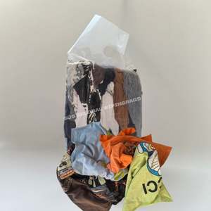 IMPA 232909 Trapos de tela mixta para cortar, trapos de algodón de colores, trapo de limpieza de algodón de alta calidad para uso industrial - Product Image 1