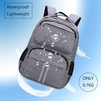 Sac à dos pour enfants garçons, sac d'école primaire et secondaire multi-poches avec design réfléchissant