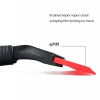 Kit de grattoir de film vinyle pour vitres automobiles, 1 pièce, pour le nettoyage du papier peint et du film