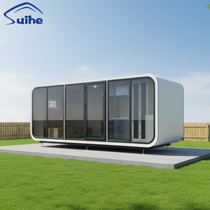 Casette Prefabbricate Mobili per Hotel, Cabine Moderne, Resort e Container con <span class=keywords><strong>Bagno</strong></span> - Product Image 1