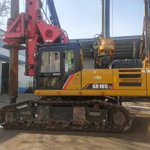 Sıcak satış kullanılan sıkılmış kazık rig SANYY SR155