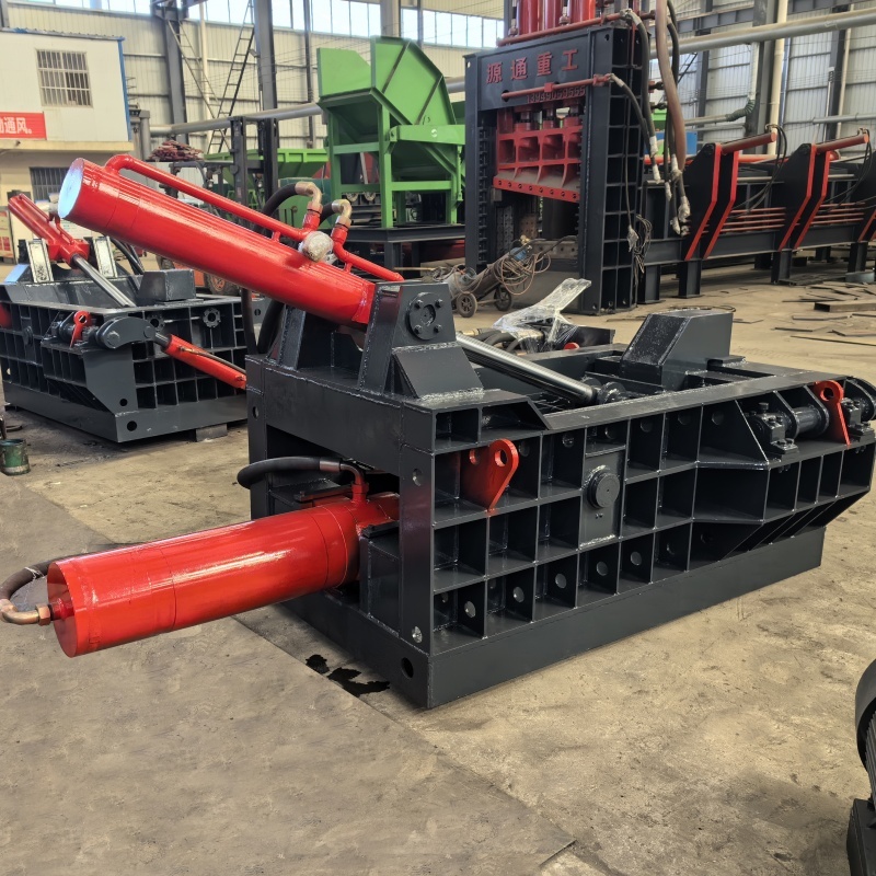 High Efficiency Scrap Metal Baler Machine