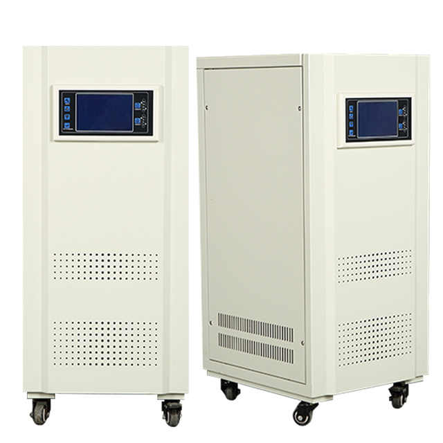 Servo Motor Voltage Stabilizer (AVR33-10KVA): High-Quality Carbon Brushes & Fast Regulation for Home Appliances, Offices