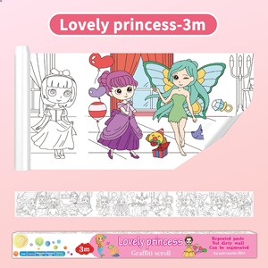 Cuộn Giấy Cuốn Sách Tô Màu Khổng Lồ Tùy Chỉnh Áp Phích Tô Màu Cảnh Cho Trẻ Em Trang Vẽ Siêu Họa Sĩ Khổng Lồ Cho Trẻ Em - Product Image 6