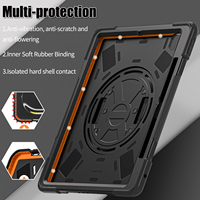 [Pour iPad Pro 13 2024] Étui de protection robuste pour tablette iPad pour iPad Pro 13 pouces M4 2024