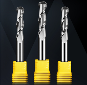 1 đến 8 mét chế biến gỗ CNC bit hai sáo xoắn ốc bóng đầu phay Cutter Carbide Vòng mũi bóng mũi cuối nhà máy cho gỗ khắc - Product Image 2