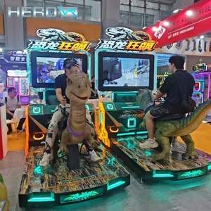 <span class=keywords><strong>Simulateur</strong></span> de mouvement HEROVR Dynamic Dinosaur VR Ride avec jeu de tir pour centre de divertissement intérieur - Product Image 4