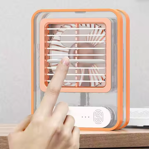 Ventilateur humidificateur 2-en-1 portable, rafraîchisseur d'air pour la maison et le bureau, unité multifonctionnelle à main, trois vitesses de vent, sur batterie - Meilleures ventes - Product Image 6