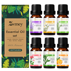 Huile Essentielle Pure à 100% ZWMEY pour l'Aromathérapie : Lavande, Camomille, <span class=keywords><strong>Romarin</strong></span>, Rose, Huile d'Arbre à Thé, Orange, <span class=keywords><strong>Camphre</strong></span>, Cyprès, Fenouil, Cajeput - Product Image 2