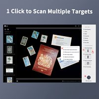 Czur Interfaz USB inteligente Visualizador digital de escritorio Estado de stock-Escáner de reconocimiento de documentos de texto inteligente