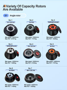 Centrífuga <span class=keywords><strong>de</strong></span> laboratorio multiaplicación <span class=keywords><strong>de</strong></span> 18500RPM 9 tasas <span class=keywords><strong>de</strong></span> aceleración 1,5 ml 250ml Capacidades Centrífuga <span class=keywords><strong>refrigerada</strong></span> 100mL 250ml - Product Image 4