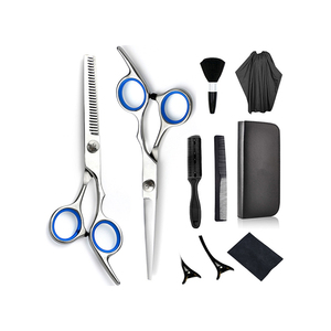 Tijeras de peluquería profesionales japonesas 440C doradas para corte de pelo, accesorios de peluquería, juego de tijeras para barbería. - Product Image 3
