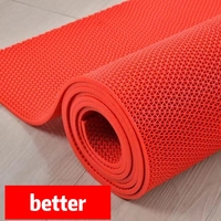 PVC Ausgehöhlte Verdickte Rutschfeste Matte für Toilette, Küche, Garage, Fitness, Outdoor, Teppich, Türmatte, Flur, Badezimmer, Gewerbe