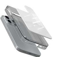 Coque de téléphone antichoc en TPU+PC vierge pour sublimation 2D pour iPhone 11 12 13 14 15 16 17 Pro Max
